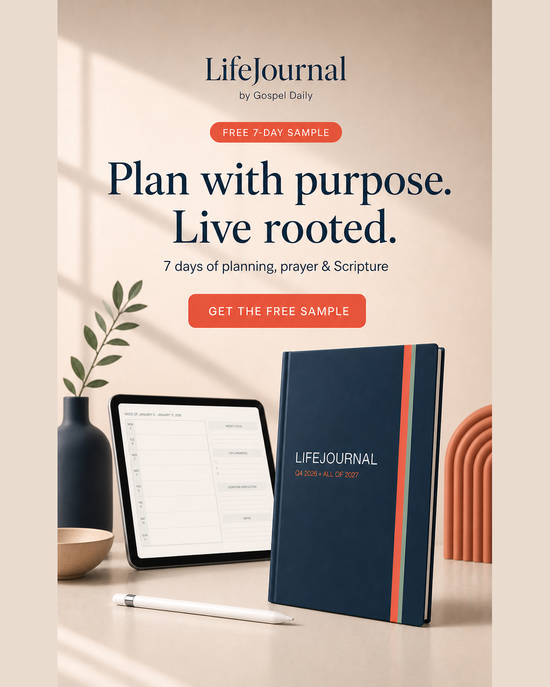 Free seven-day LifeJournal sample